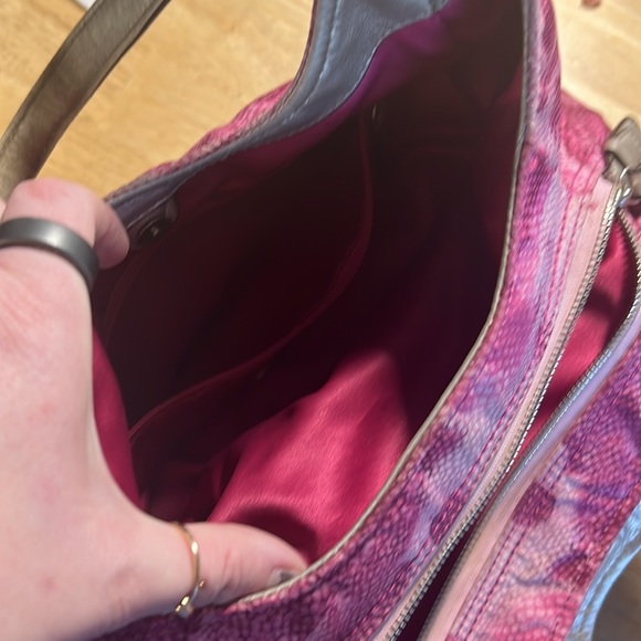 Pink Three Compartment Coach Purse - Picture 4 of 8